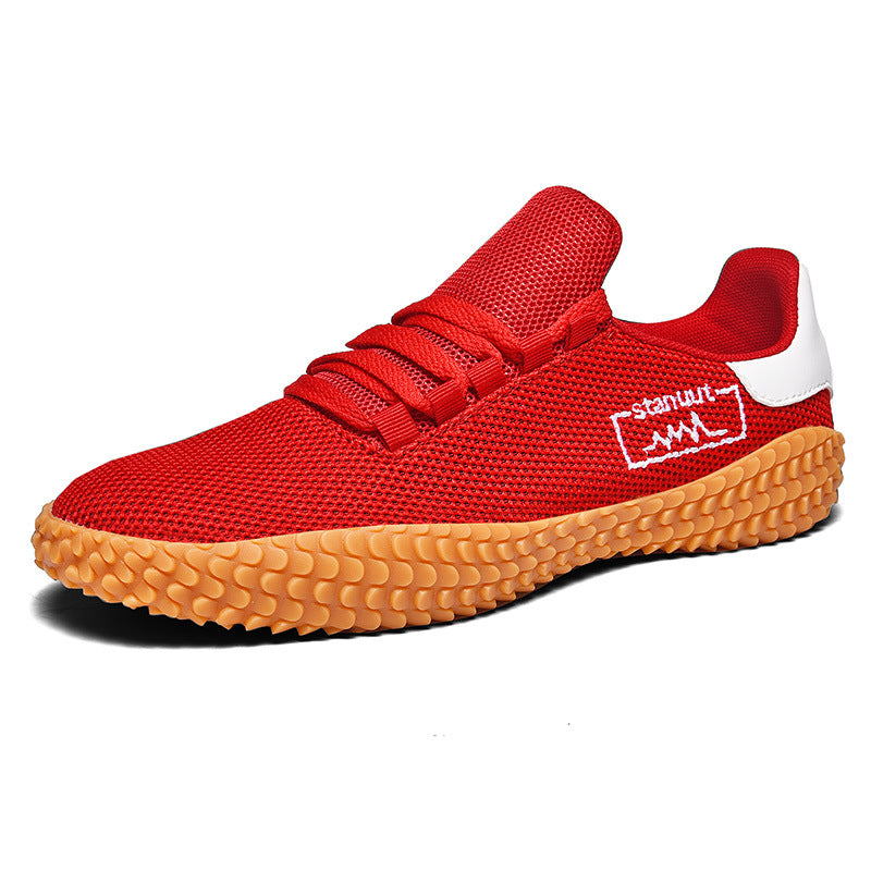 Men's Breathable Knit Sneakers | Lightweight Casual Shoes