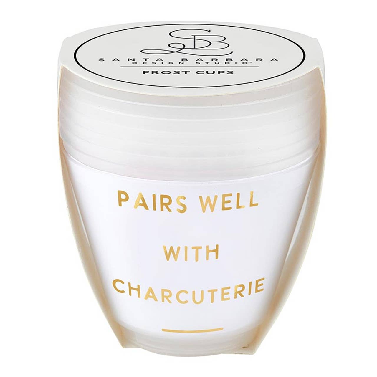 "Pairs Well" Frost Cups | Set of 8 Party Cups | BPA-Free