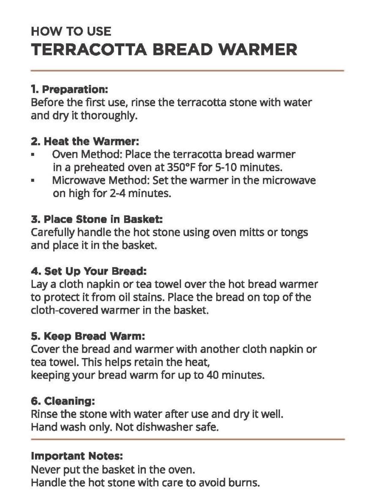 Bread Warmer & Basket Gift Set with Tea Towel - Bird Oval-4