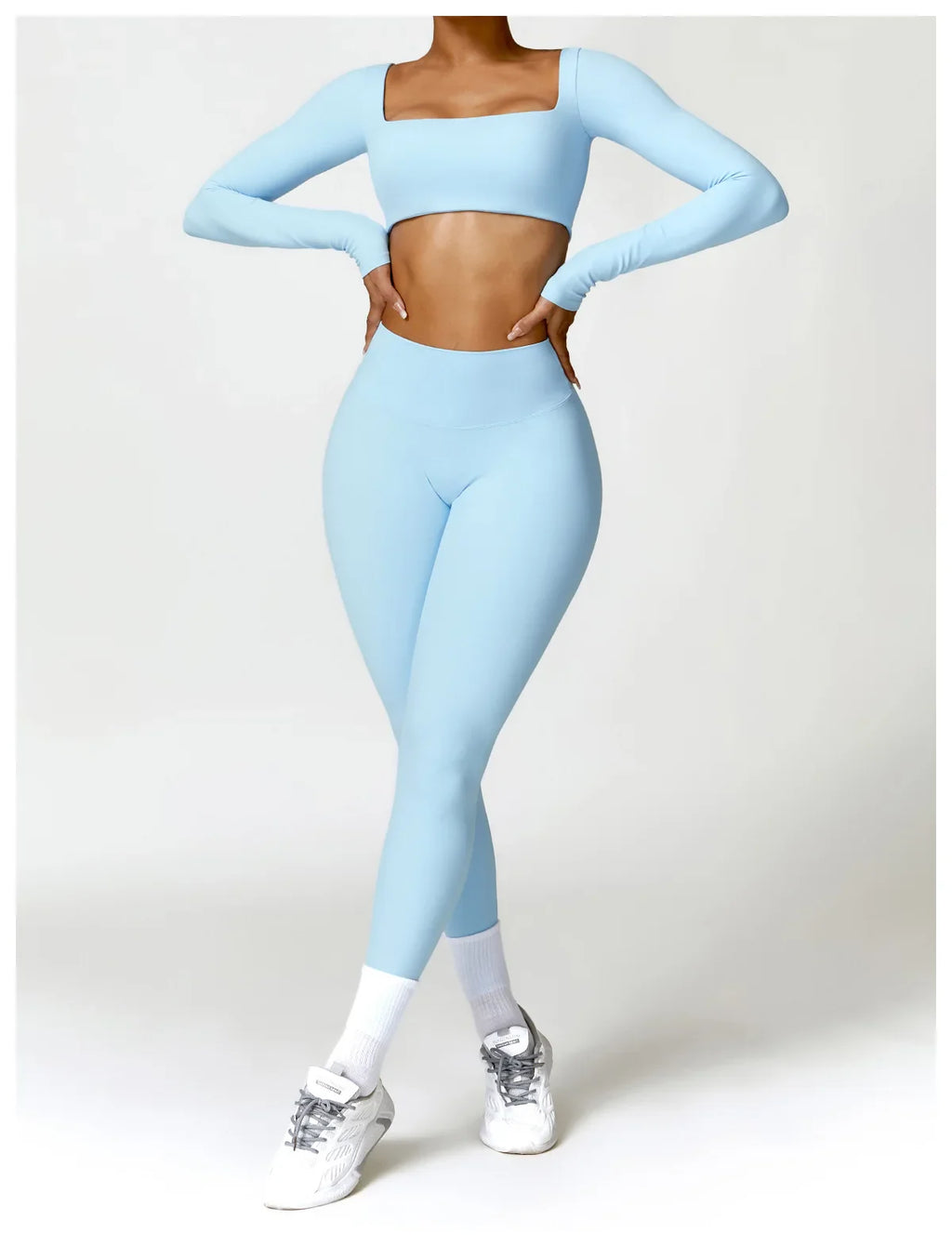 Women Soft Nude Sportswear Sports Bra Yoga Pants Mix n Match Sets (Items sold separately)