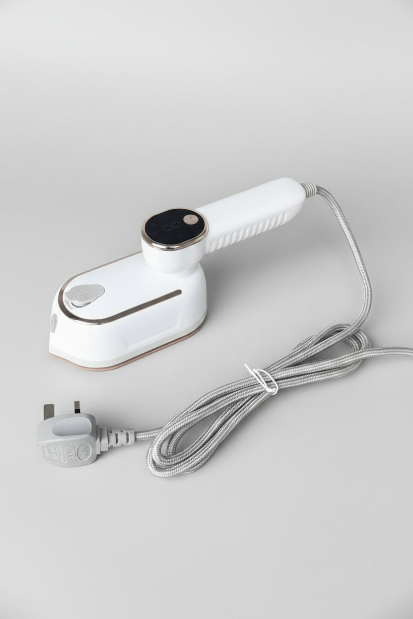 Hand-Held Steam Iron | Portable Ceramic Soleplate