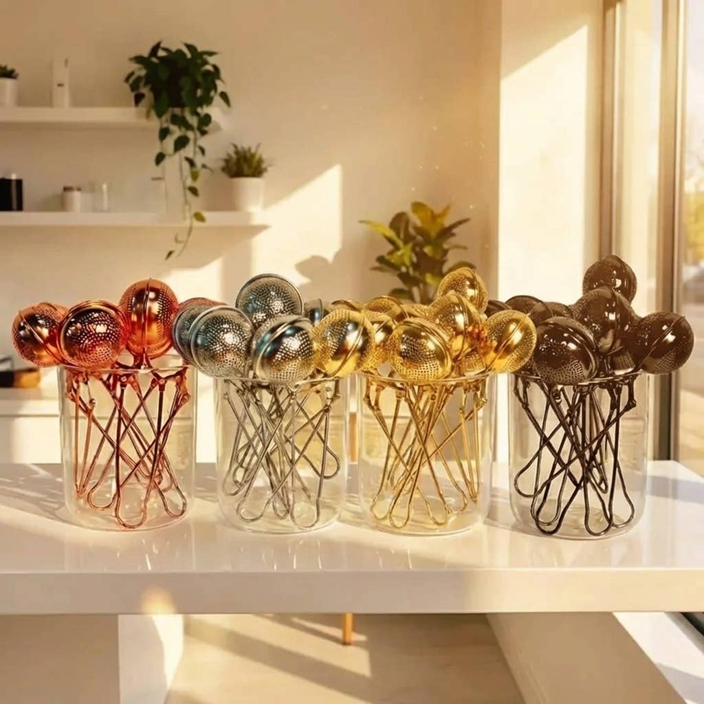 Stainless Steel Tea Strainer | Loose Leaf Tea Infuser Ball