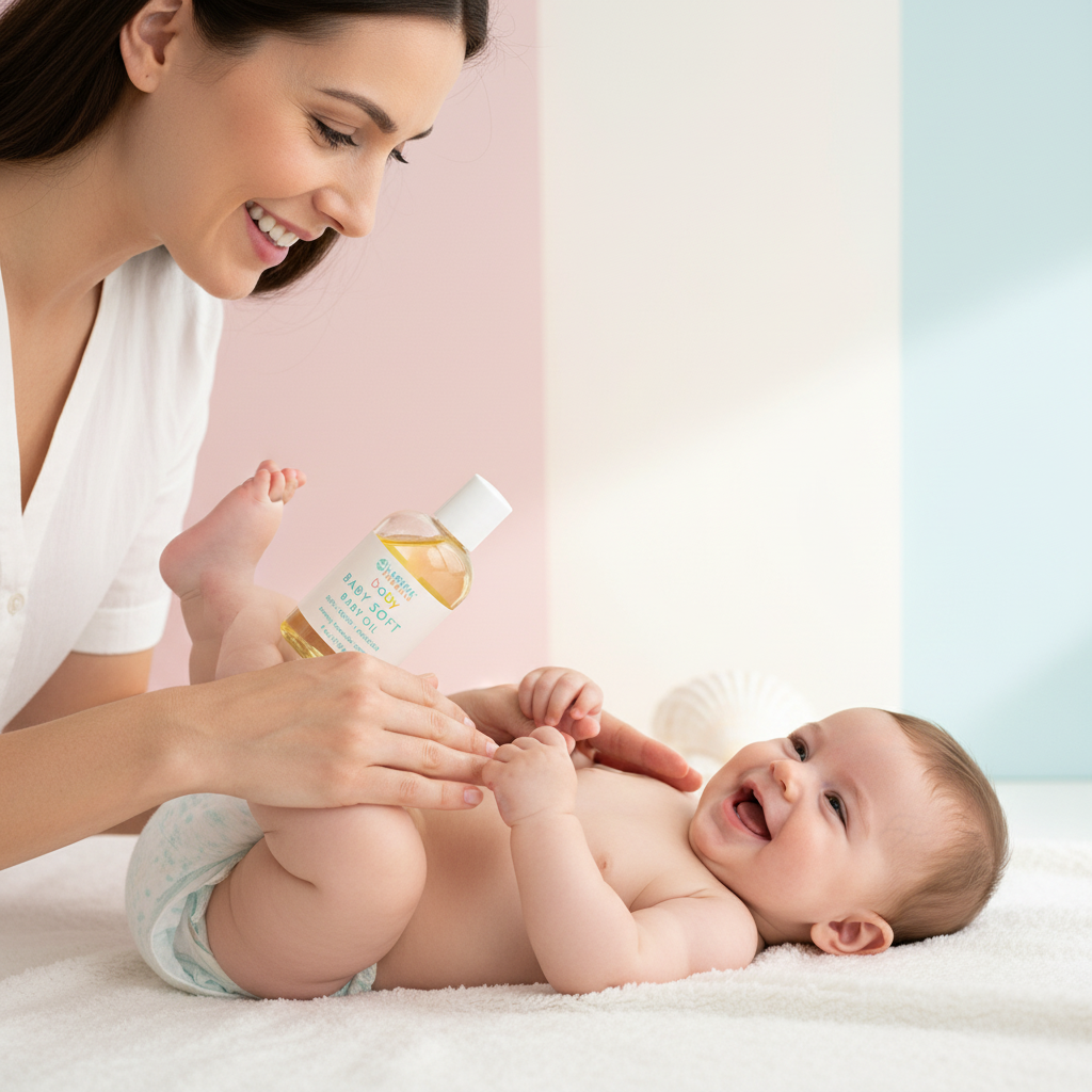 Organic Baby Oil-It's back in stock!-1