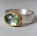 Simple Natural Stone Ring Light Luxury