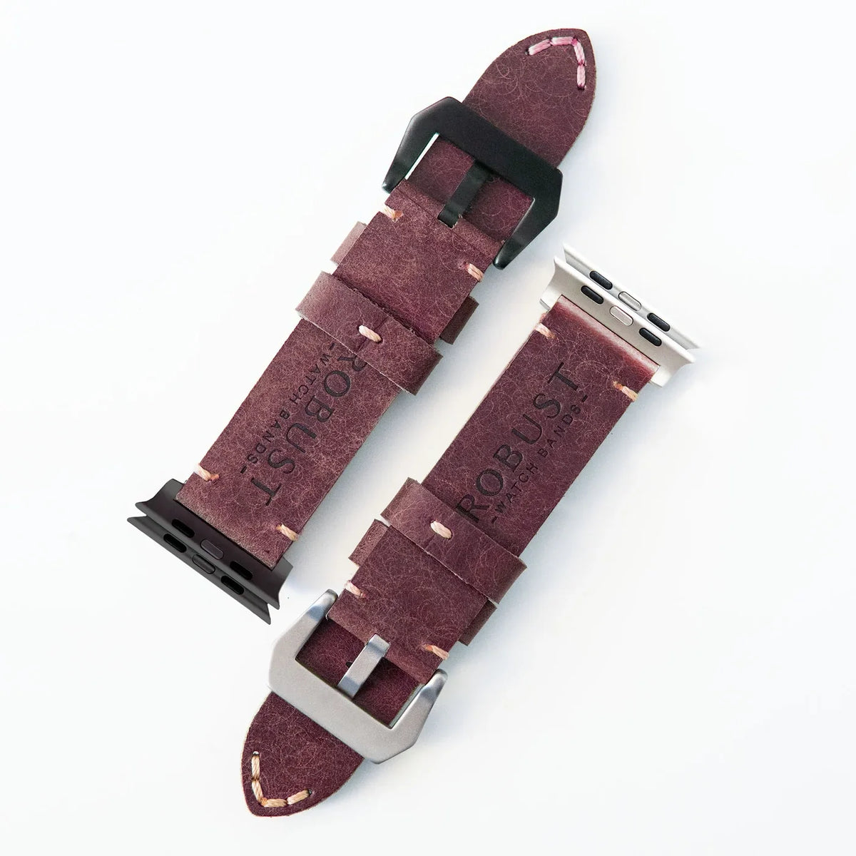 Leather Apple Watch Strap R01 – Italian Vegetable-Tanned Leather | 44mm, 45mm, 46mm & 49mm