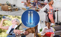 Smart Bottle Portable Hydrogen Water Bottle Generator SPE PEM Hydrogen Ionized Bottle 400ml Hydrogen-Rich Water Cup for Health